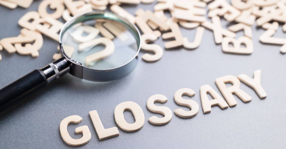 Customer service glossary with 50+ key terms and definitions