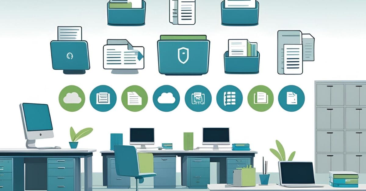 Digital document archiving in BPO services