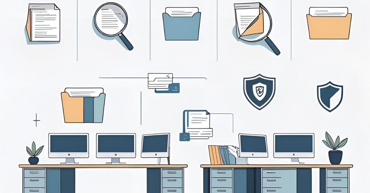 Document retrieval support in BPO