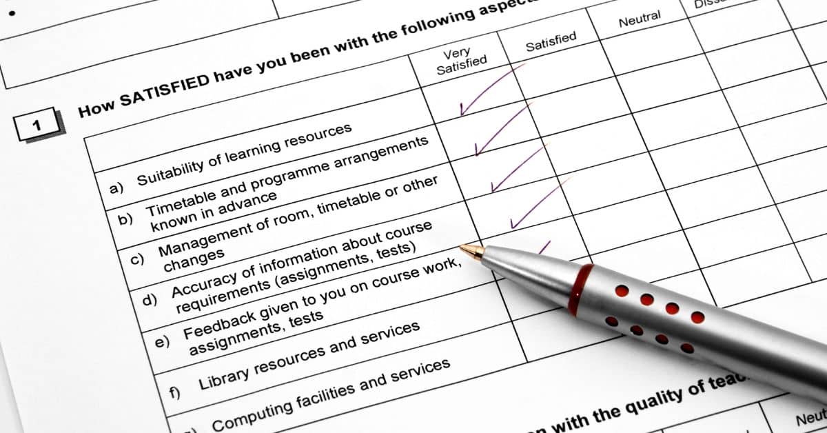 Collection of 20 free, customizable feedback form templates.