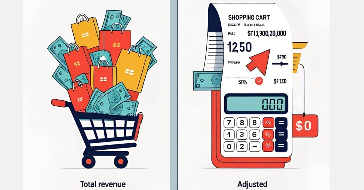 Explanation of key differences between gross sales and net sales.