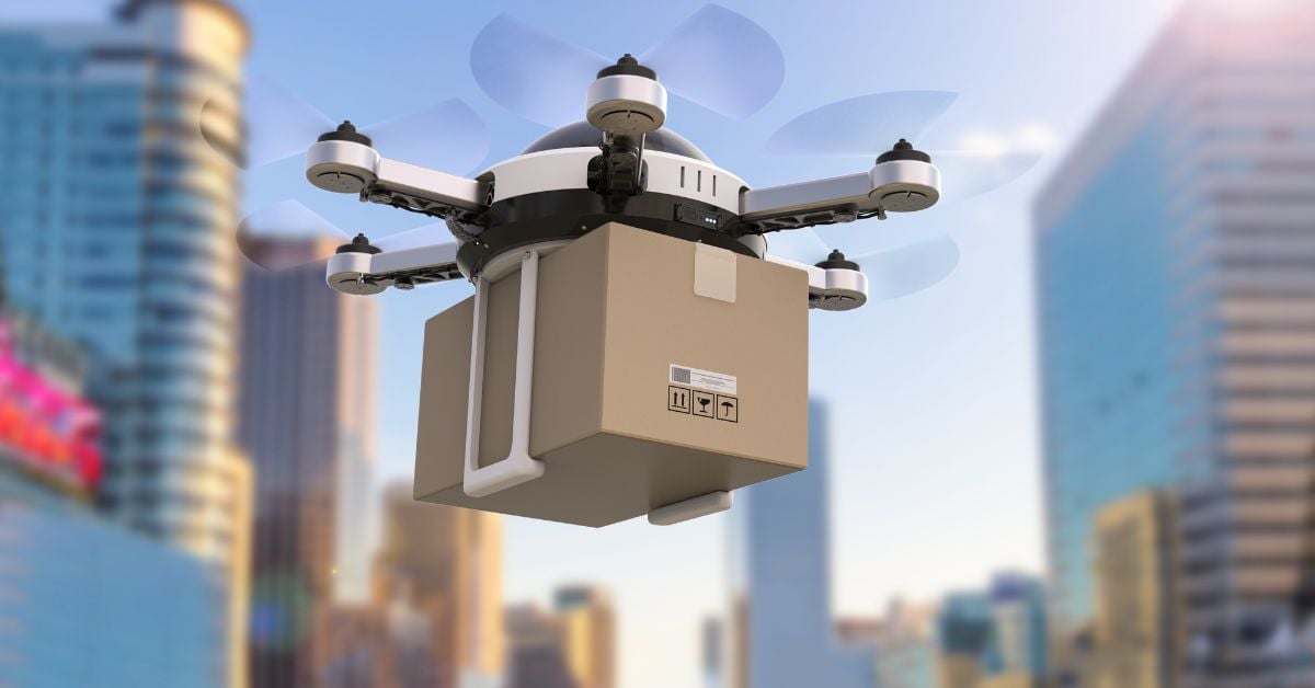 Inbound Drone Delivery Customer Assistance in BPO