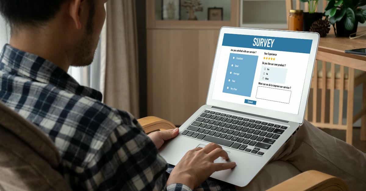 Outbound Survey Participation Request Support in BPO