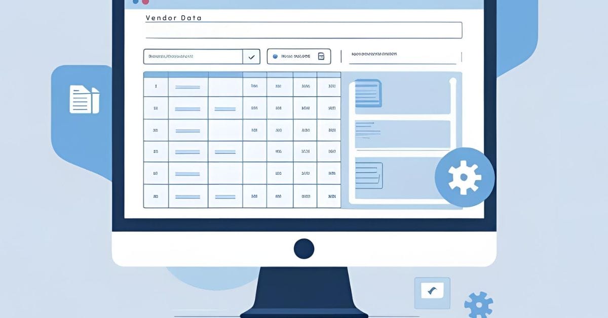 BPO services providing accurate and efficient vendor data entry support for better supplier management.