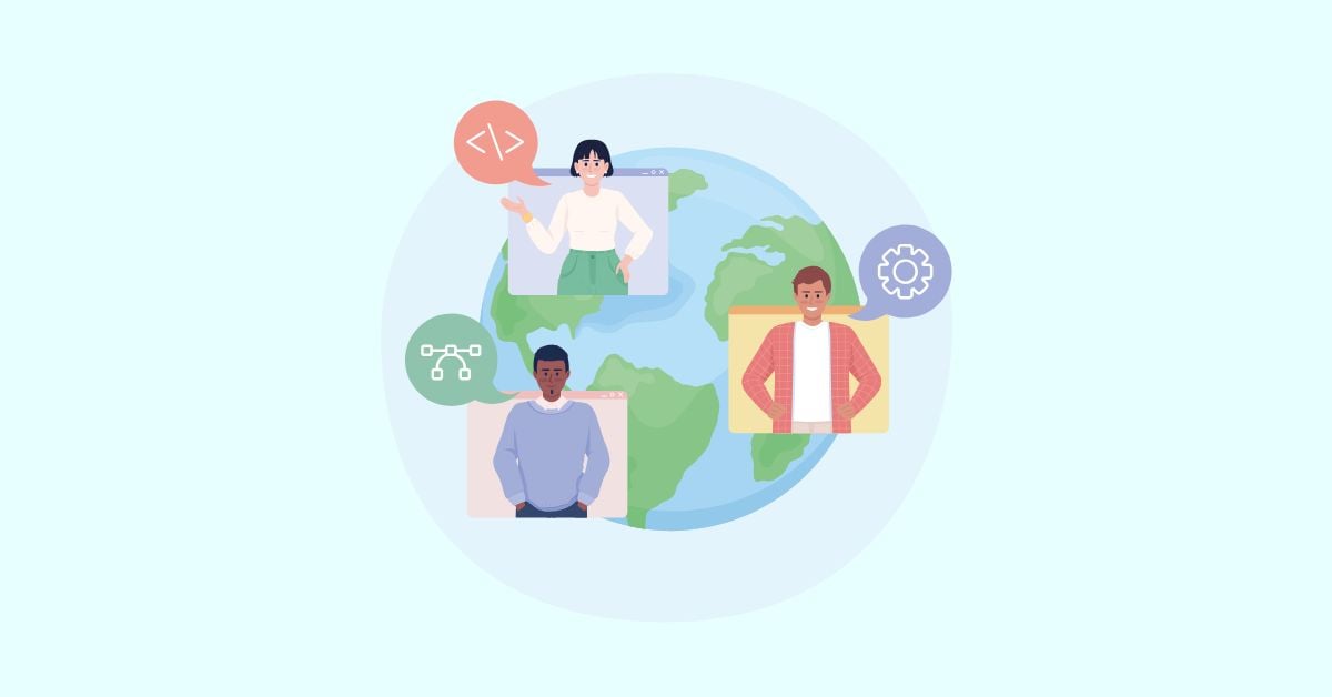 global remote workforce redefining work