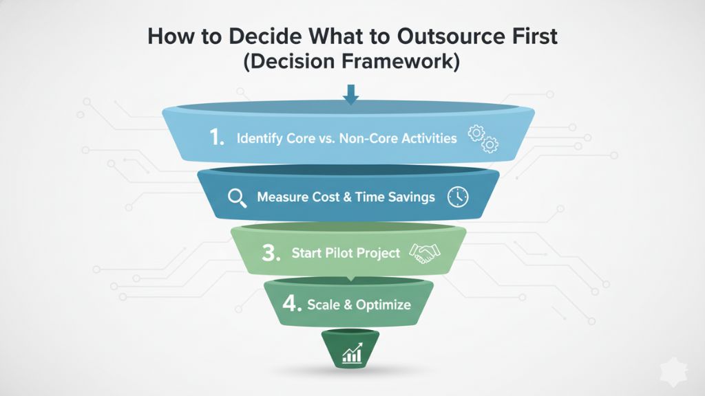 How to Decide What to Outsource First