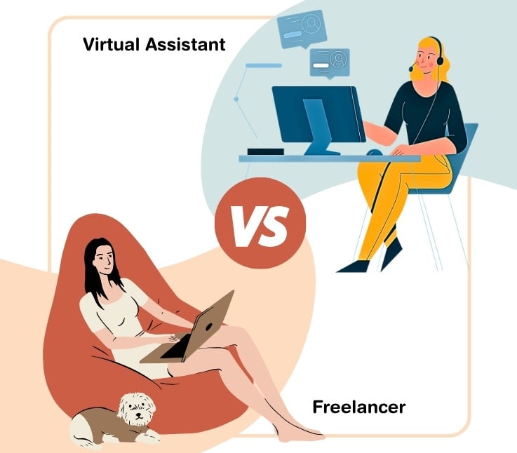 Freelancer vs Virtual Assistant