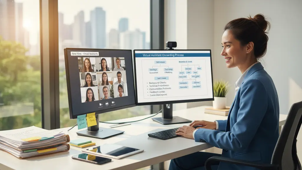 How to Hire & Manage a Virtual Assistant: Testing, Onboarding & Retention
