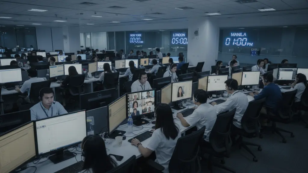 24/7 Operations & Time Zone Advantages: How Can PH Offer Round-the-Clock Service?