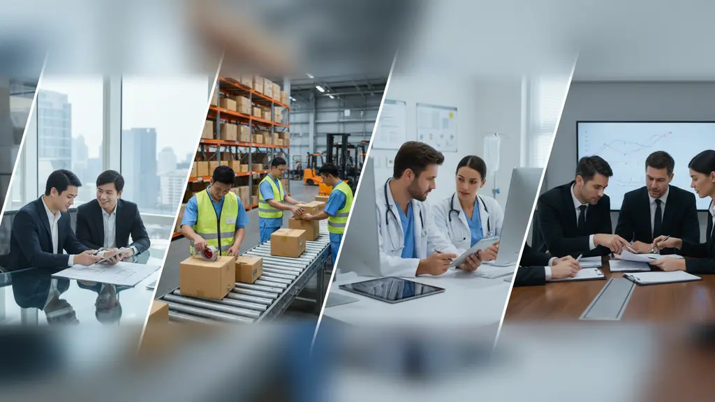 At-a-Glance: Which Industries Use Virtual Assistants, What Tasks, and Why?