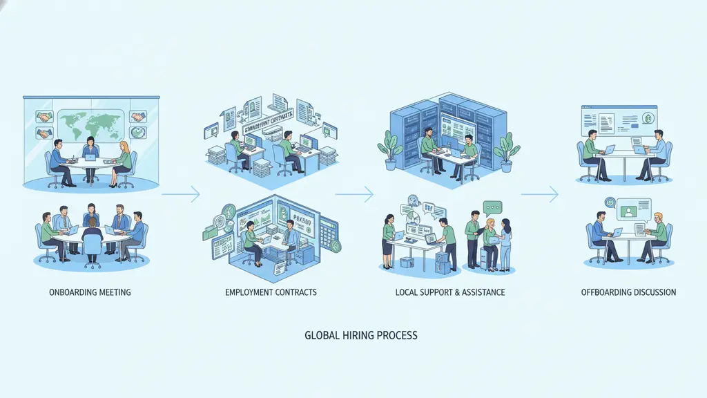 How Do International PEOs Work? Step-by-Step Process