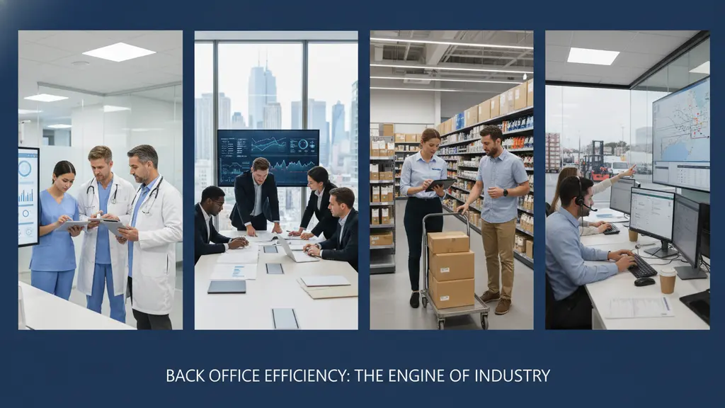 Industry-Specific Use Cases: How Leading Sectors Boost Efficiency with Back Office Support