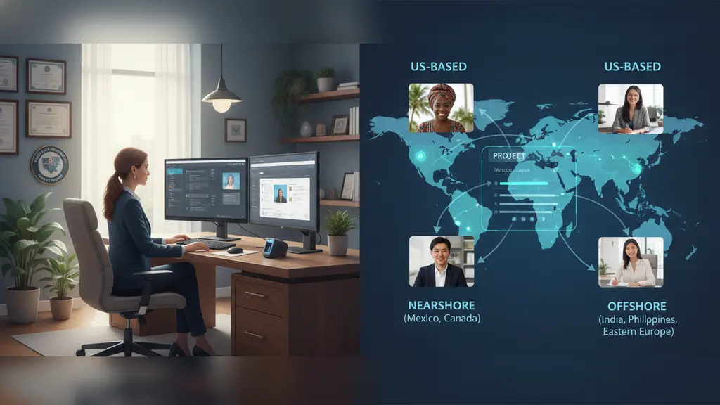 US-Based vs. Offshore & Nearshore Virtual Assistant Companies: Pros, Cons, and Trends