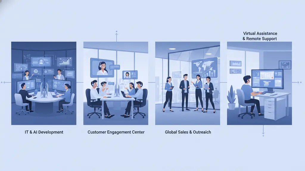 What Types of Outsourcing Services Are Most Popular in the USA?