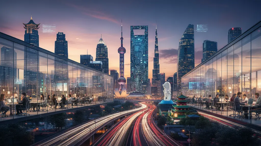 Which Asian Countries Lead in AI Outsourcing?