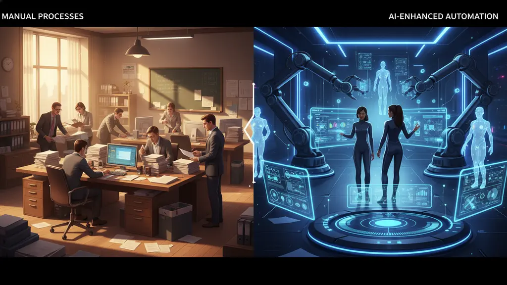 How Does AI Transform Traditional Outsourcing?