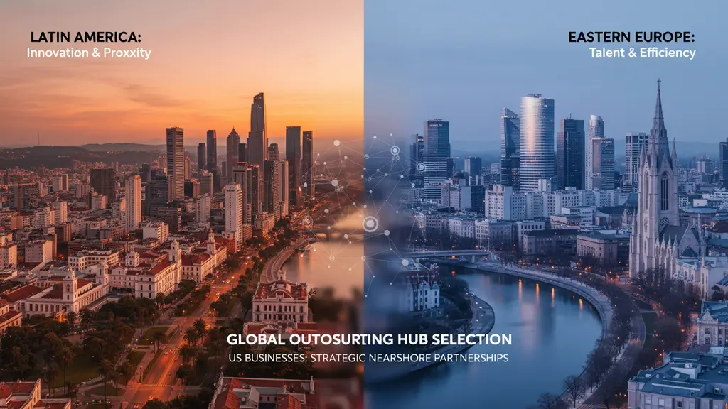 Latin America vs. Eastern Europe for Nearshore Outsourcing: Regional Rankings