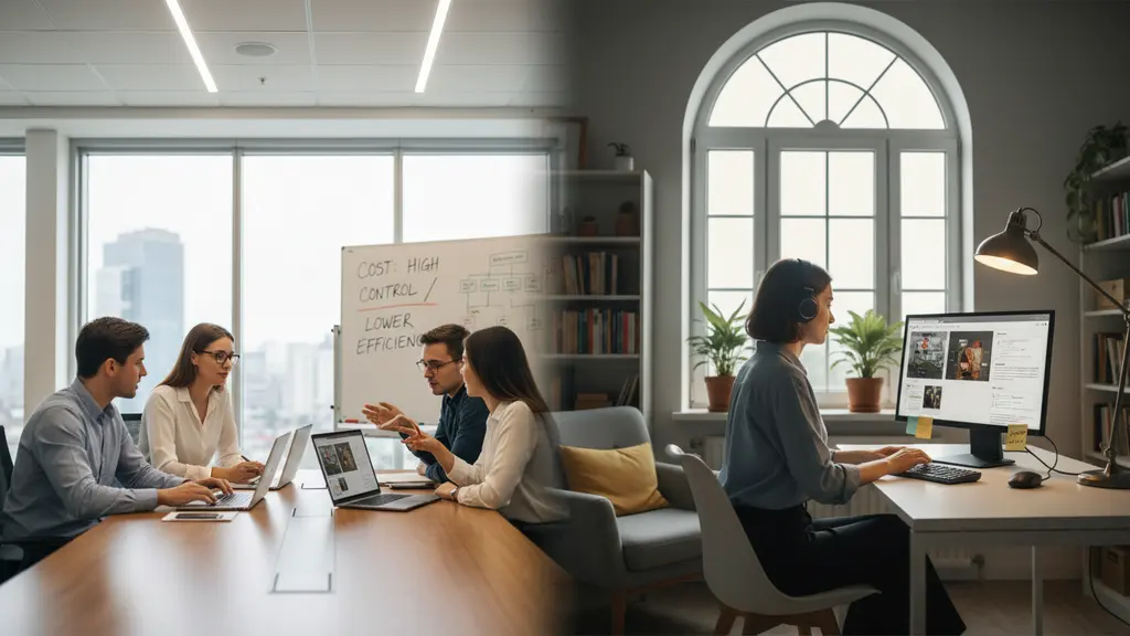 Calculating Your Project's Total Cost: In-House vs. Outsourcing