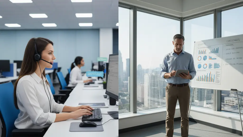 What Are the Main Benefits and Drawbacks of Outsourcing Call Center Services?