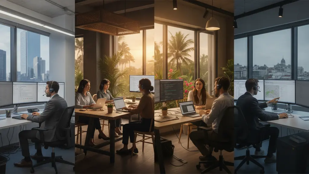 Customer Support Outsourcing Cost by Region: 2024 Rates Compared